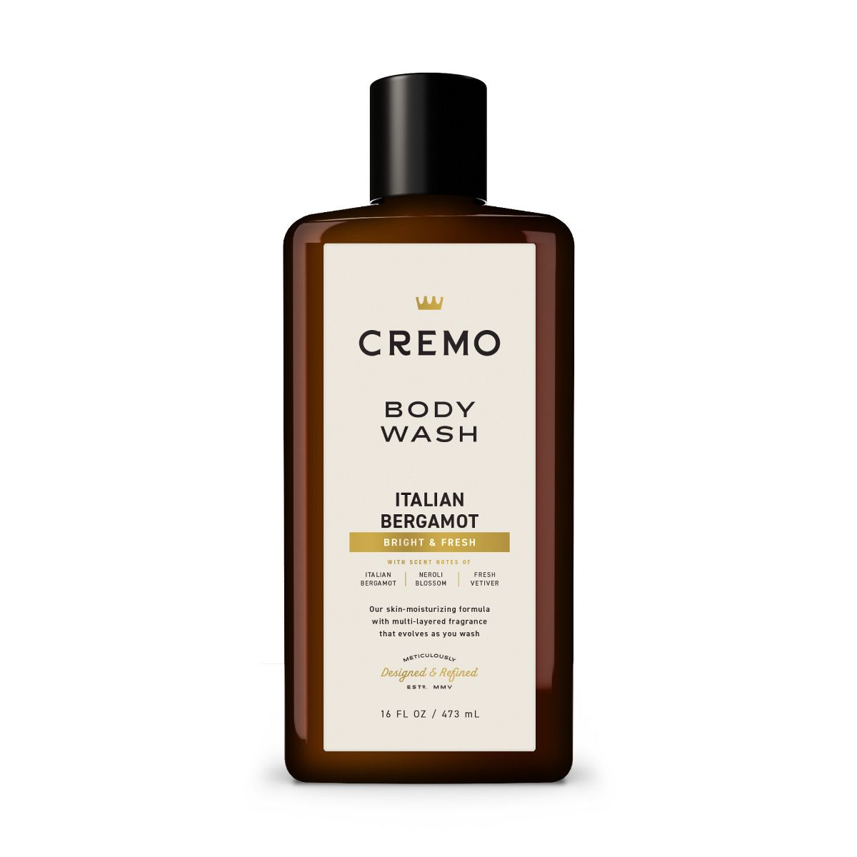 Cremo Italian Bergamot Body Wash - 16 fl oz