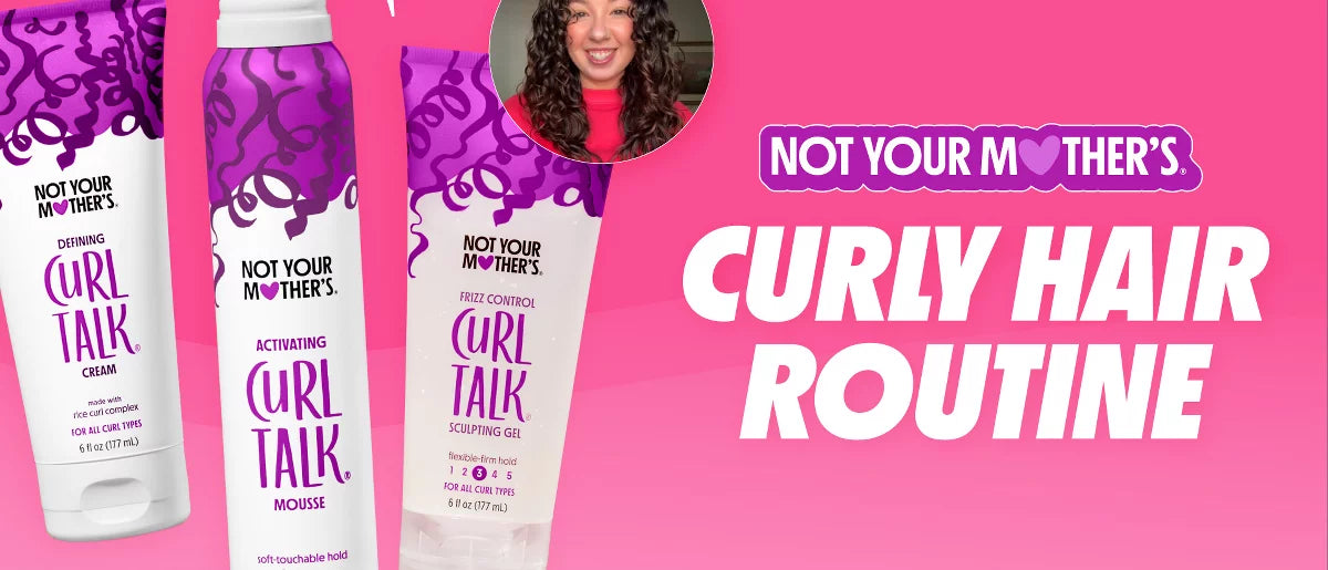 Not Your Mother's Curl Talk Sculpting Gel - 6 fl oz: Curl Enhancing, All Hair Types, Paraben-Free, Silicone-Free