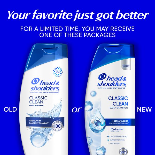 Head & Shoulders Classic Clean Daily-Use Anti-Dandruff Paraben Free Shampoo - 3 fl oz