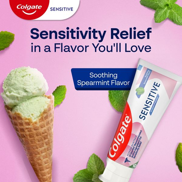 Colgate Sensitive Complete Protection Fluoride Sensitive Teeth Toothpaste - Spearmint - 6oz/2pk