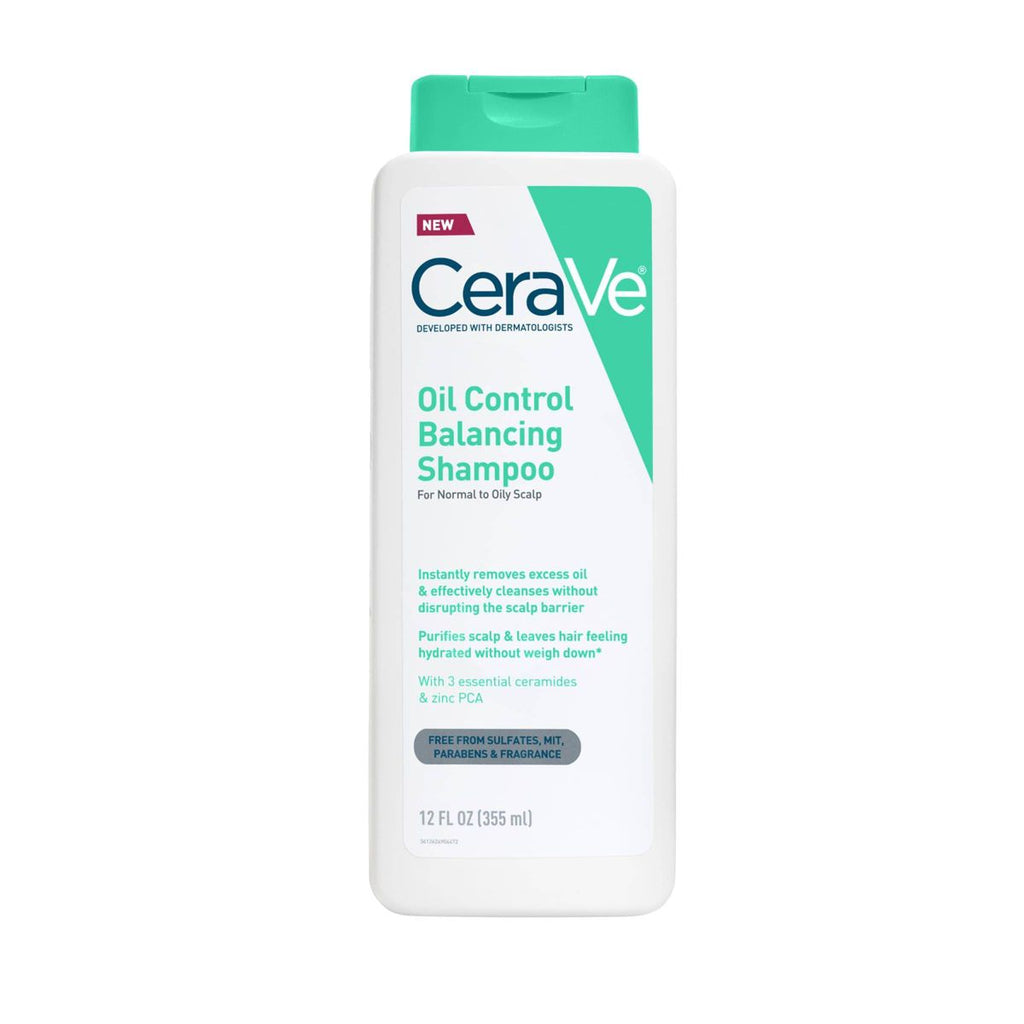 CeraVe Oil Control Gentle Scalp Care Shampoo - 12 fl oz