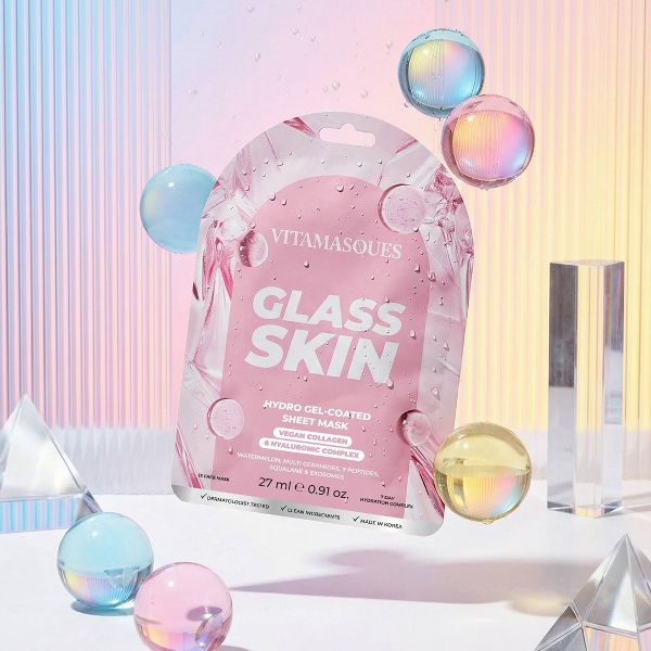 Vitamasques Glass Skin Hydrogel Sheet Mask - 0.91 fl oz