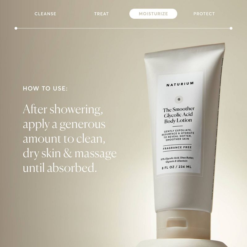 Naturium The Smoother Glycolic Acid Body Lotion - 8 fl oz