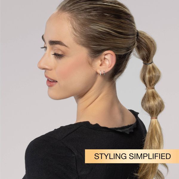 scünci Polybands and Reusable Pouch - Neutrals - All Hair - 450pcs: Hair Styling, TPU Elastics