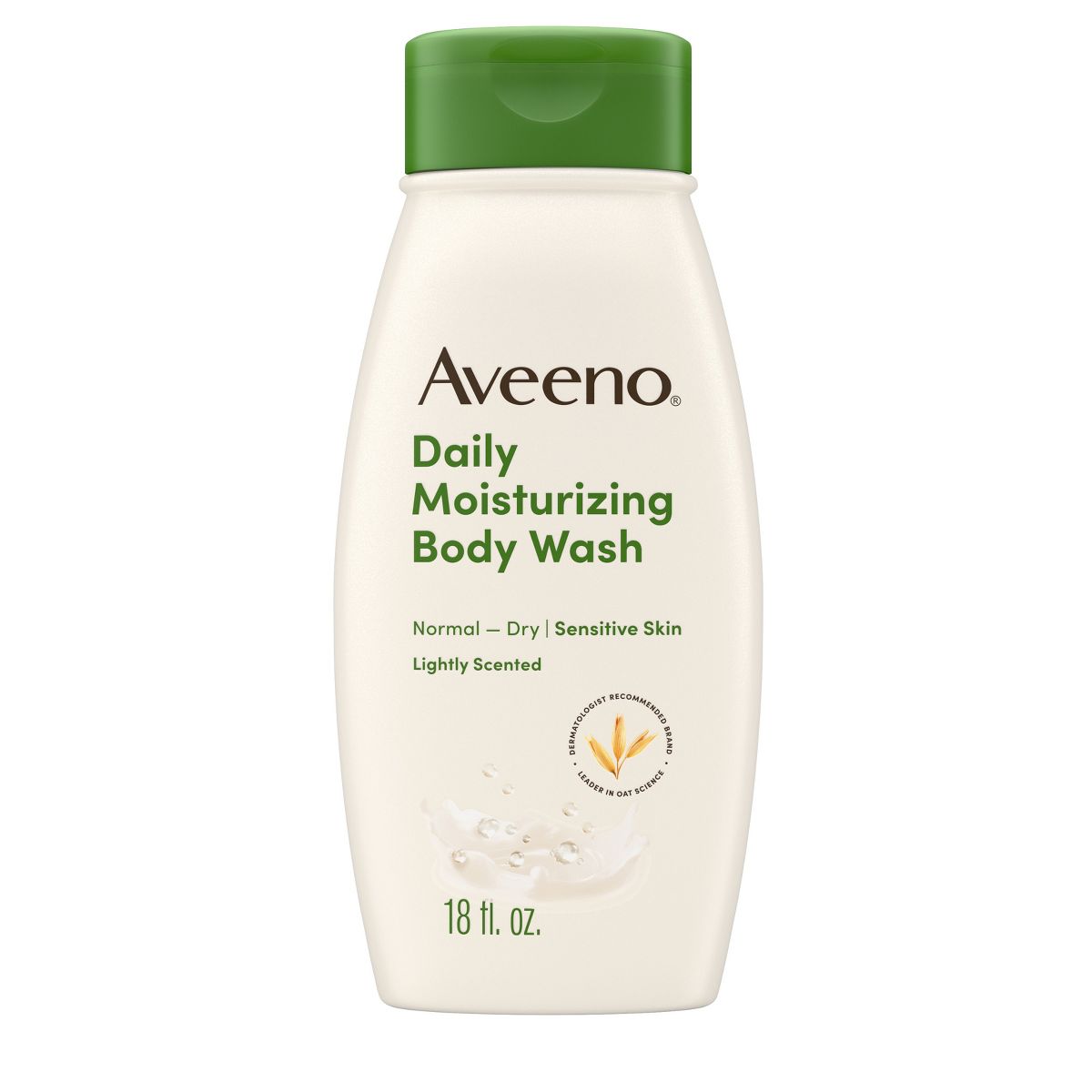 Aveeno Daily Moisturizing Body Wash with Soothing Oat - 18 fl oz