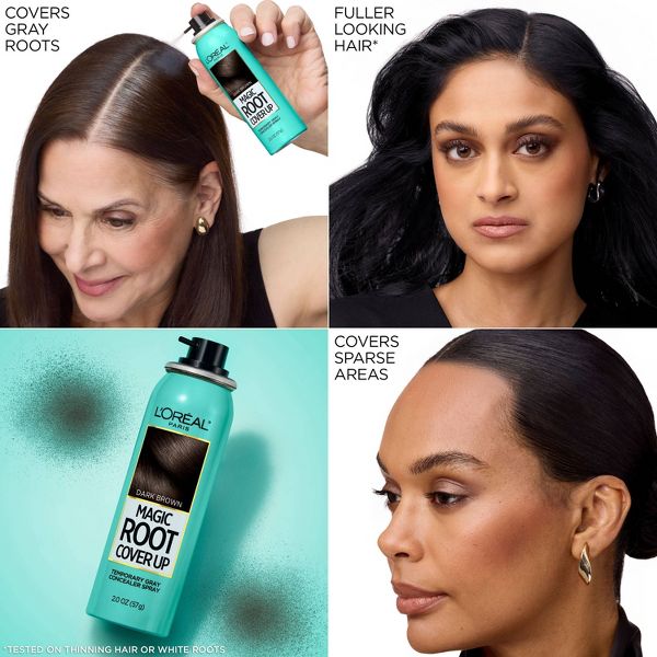 L'Oreal Paris Magic Root Cover Up - Black - 2.0oz
