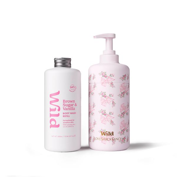 LoveShackFancy x Target - Wild Rosa Beaux Body Wash - Brown Sugar & Vanilla - 10.14 fl oz