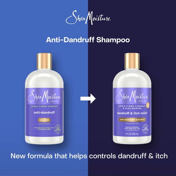 SheaMoisture Apple Cider Vinegar Anti-Dandruff Salicylic Acid Shampoo - 13 fl oz