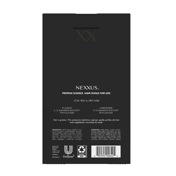 Nexxus Hydralight Shampoo and Conditioner for Oily Hair with Wheat Protein and Deep Sea Minerals - 13.5 fl oz, 2 ct