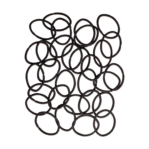 Goody Elastics - Black - 30ct