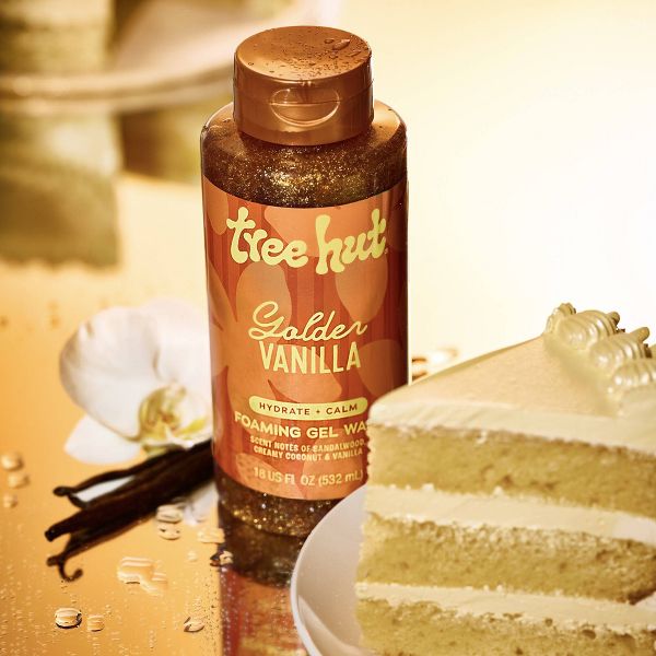 Tree Hut Body Wash - Golden Vanilla - 18 fl oz