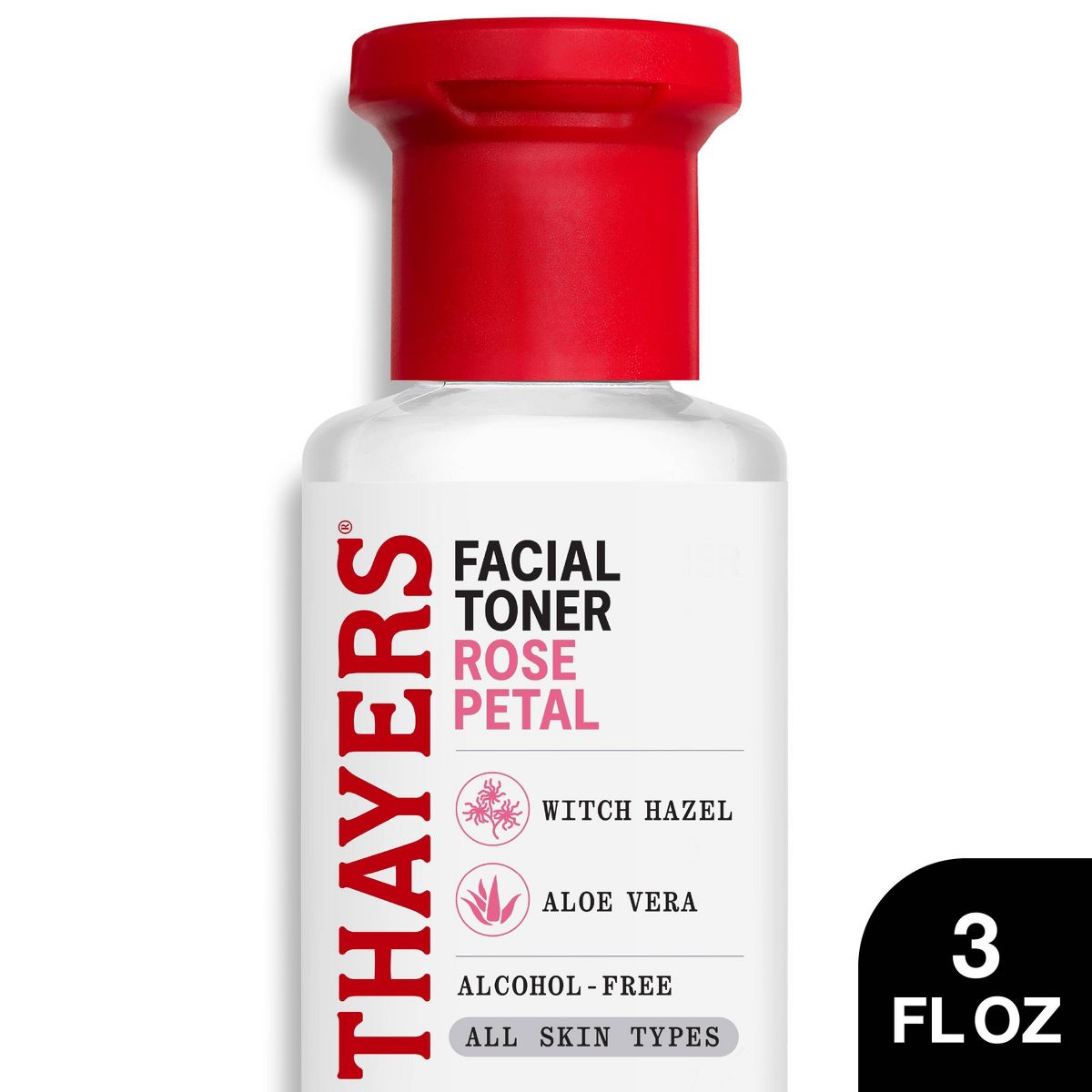 Thayers Natural Remedies Witch Hazel Alcohol Free Toner with Rose Petal - 12 fl oz
