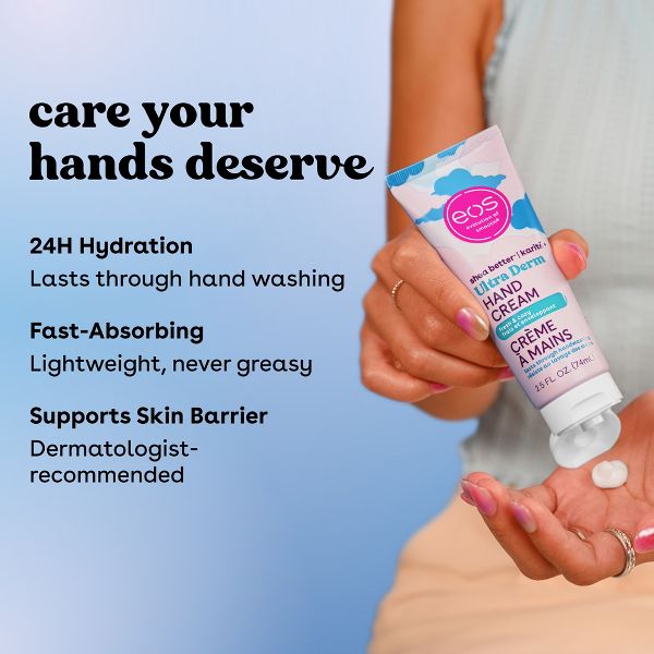 eos Shea Better Ultra Derm Hand Cream - Fresh & Cozy - 2.5oz