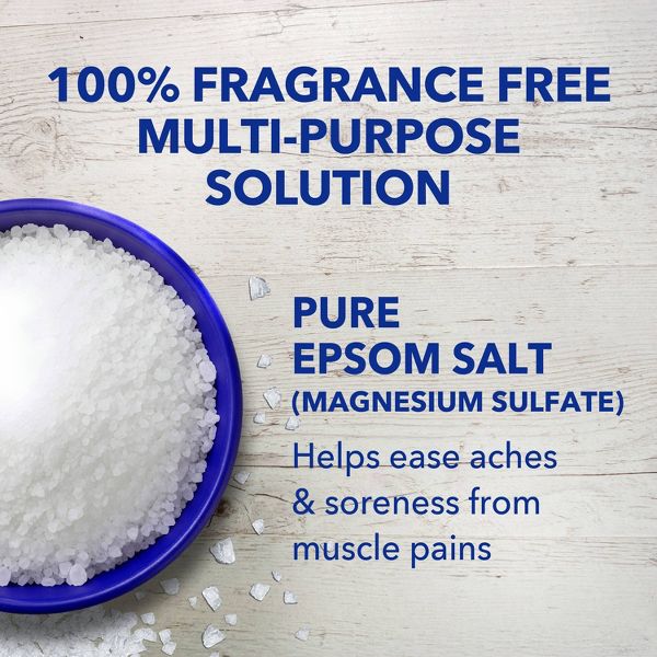 Dr Teal's Epsom Salt Magnesium Soak - Fragrance-Free - 4 lbs