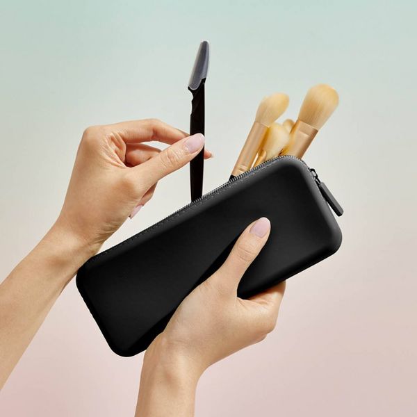Kitsch Dermaplaning Set Facial Rollers - Black - 12pc