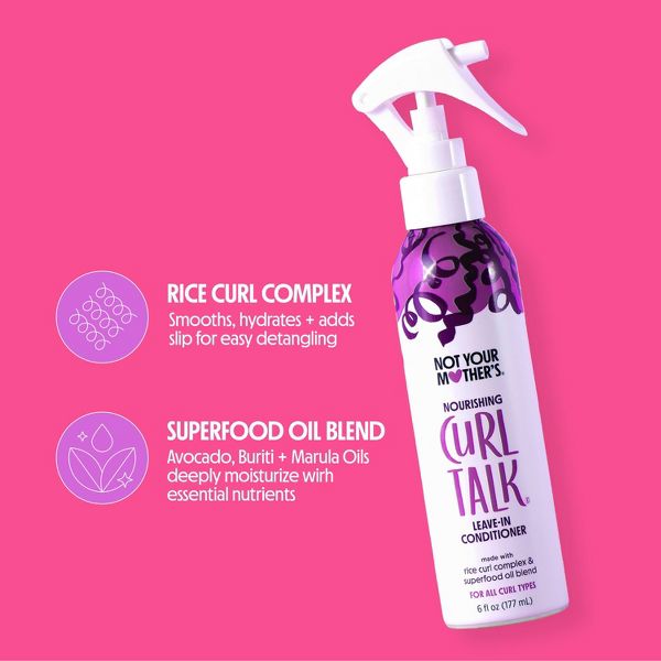 Not Your Mother's Curl Talk Leave-In Conditioner - 6 fl oz
