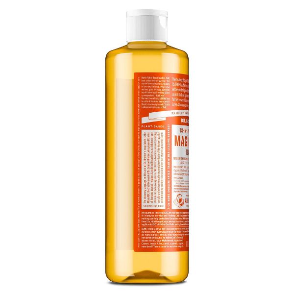 Dr. Bronner's Magic Pure Castile Liquid Soap Bodywash - Tea Tree - 16 fl oz