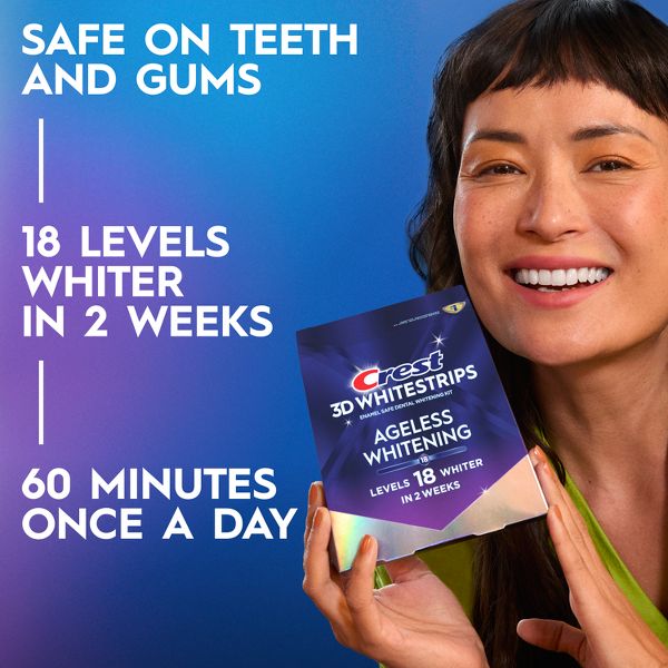 Crest 3D Whitestrips Ageless Whitening Whitening Kit - 14ct
