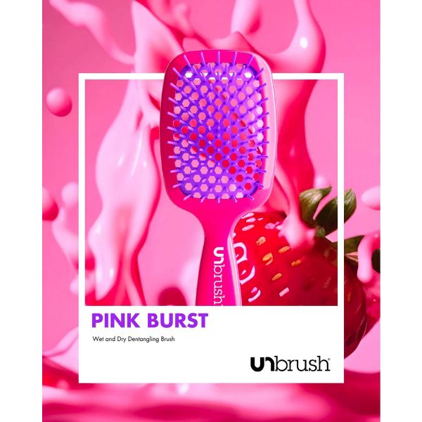 UNbrush Detangler Hair Brush - Cherry Blossom