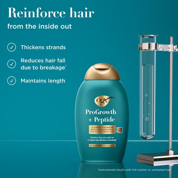 OGX ProGrowth + Peptide Thickening Hair Conditioner - 13 fl. oz