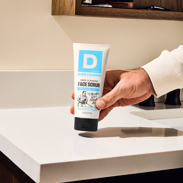 Duke Cannon Supply Co. Deep Cleaning Face Scrub Face Wash - 6oz