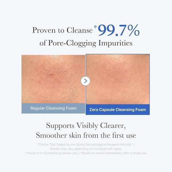 medicube Zero Pore Clearing Capsule Cleansing Foam