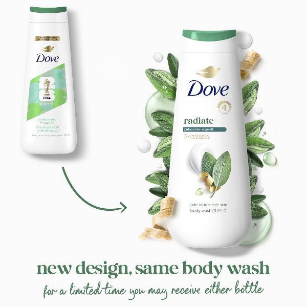 Dove Beauty Body Wash - Palo Santo + Sage Oil - 20 fl oz