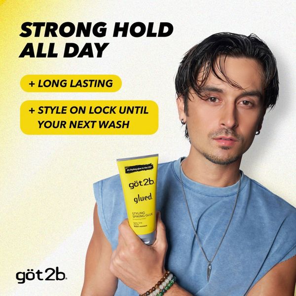 Got2b Glued Styling Spiking Hair Glue - 6oz