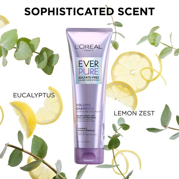 L'Oreal Paris EverPure Sulfate Free Volume Shampoo - 8.5 fl oz