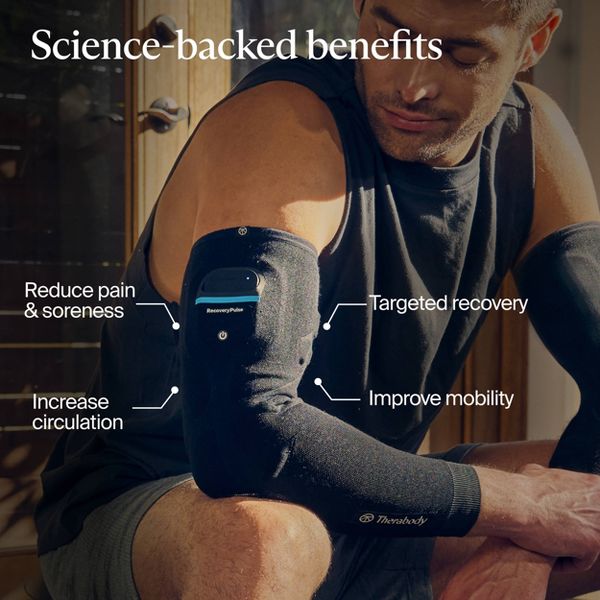 Therabody Recovery Pulse Arm Compression and Vibration Sleeve - M