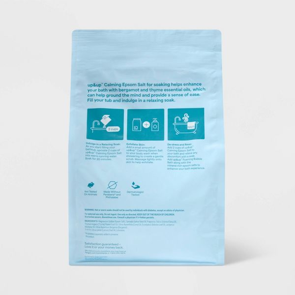 Calming Epsom Bath Salt - Fresh Citrus & Cedarwood - 48oz - up&up™
