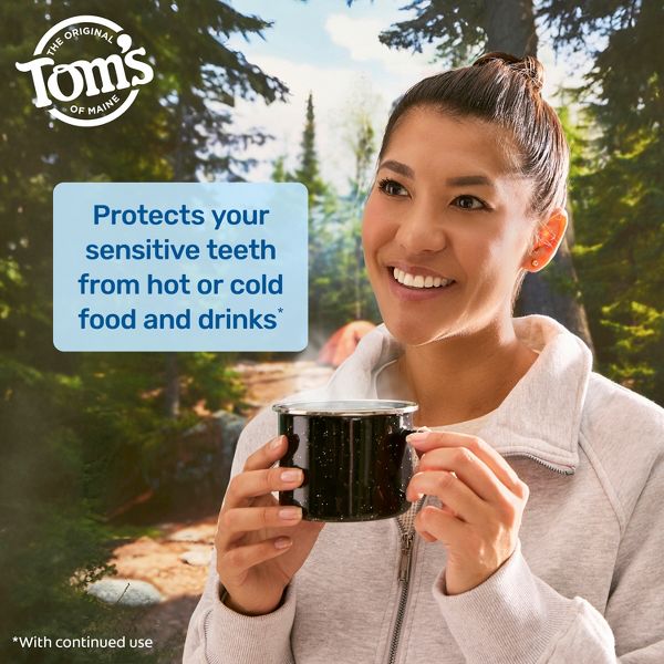 Tom’s of Maine Sensitive Plus Rapid Relief Fluoride Free Toothpaste - Gentle Mint - 4.5oz