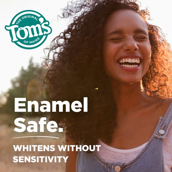 Tom’s of Maine Whiten Plus Coconut Oil Fluoride Free Toothpaste - Gentle Mint - 4.0oz