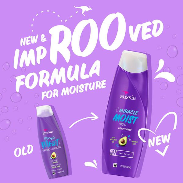 Aussie Miracle Moist Conditioner - 12.1 fl oz