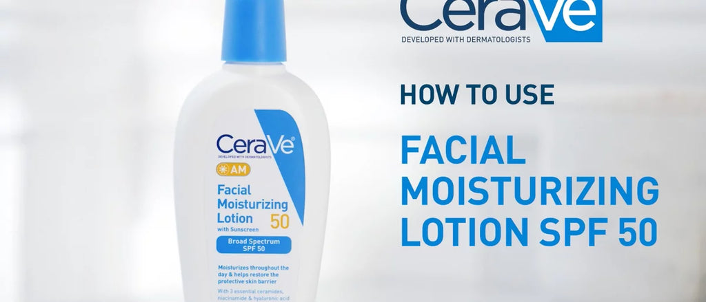 CeraVe Facial Moisturizing Lotion AM SPF50 - 3 fl oz