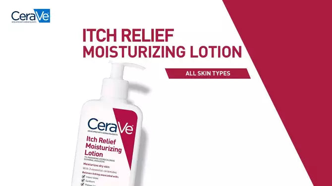 CeraVe Itch Relief Moisturizing Lotion for Dry and Itchy Skin Unscented - 8 fl oz