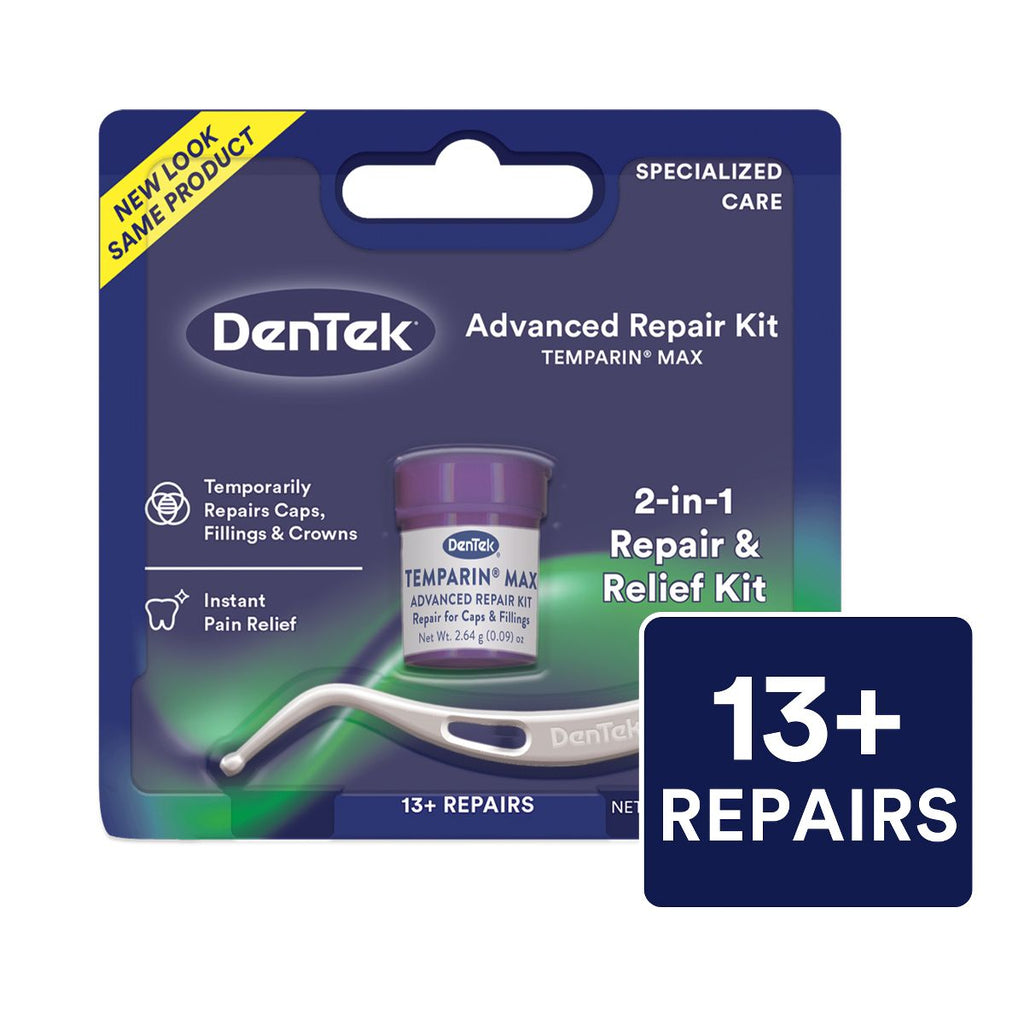 DenTek Temparin Max Lost Filling Kit with Tooth Repair and Toothache Pain Relief