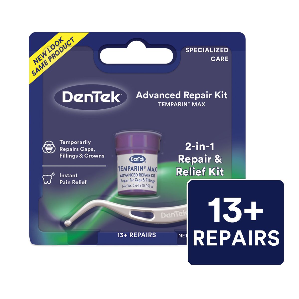 DenTek Temparin Max Lost Filling Kit with Tooth Repair and Toothache Pain Relief