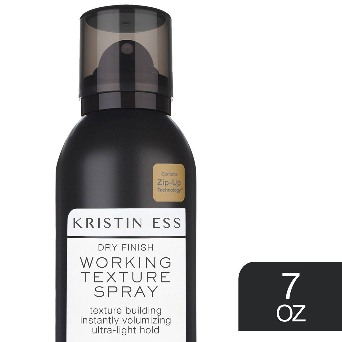 Kristin Ess Hair Dry Finish Working Texture Hair Spray, Volumizing + Texturizing Styler - 7oz