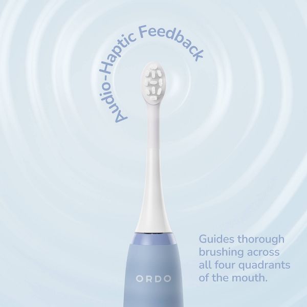 ORDO Sonic Kids Rechargeable Toothbrush - Squishmallows Samir - Blue