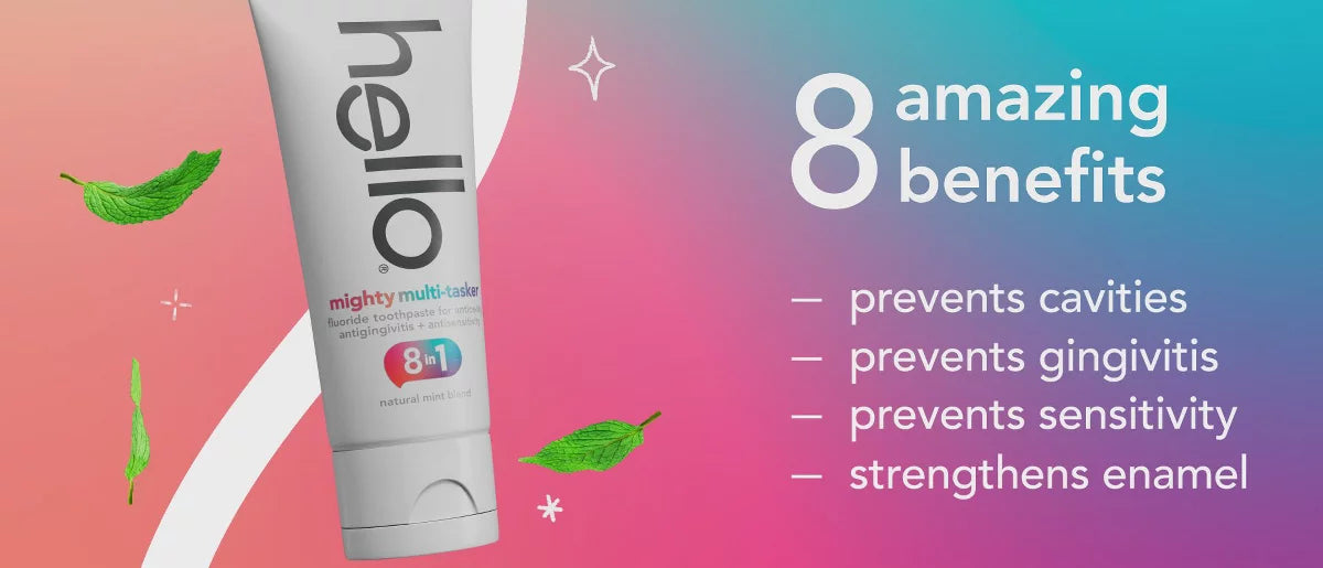 hello Kids' Unicorn Sparkle Bubble Gum Fluoride Toothpaste - 4.2oz