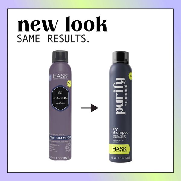 Hask Purify + Charcoal Dry Shampoo - 4.3oz
