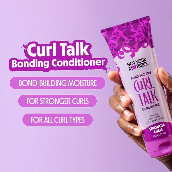 Not Your Mother's Curl Talk Bond Building Hydrating Conditioner for Curly Hair - 8 fl oz