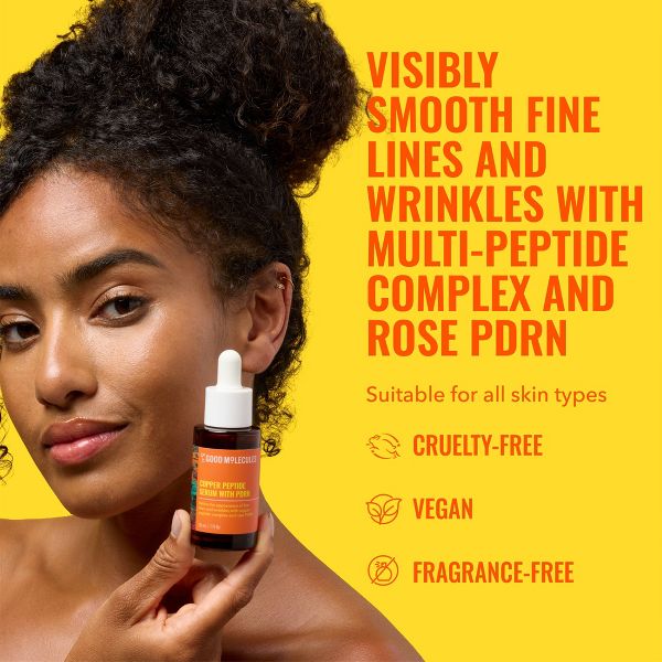 Good Molecules Copper Peptide Face Serum with PDRN - 30ml