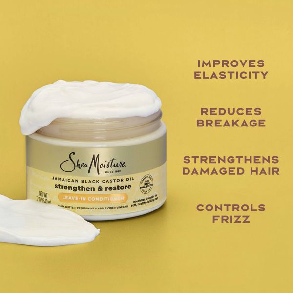 SheaMoisture Jamaican Black Castor Hair Oil Reparative Leave-In Conditioner - 11.5 fl oz