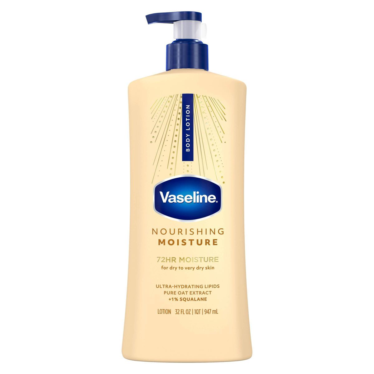 Vaseline Intensive Care Moisturizing Body Lotion with Oat Extract Nourishing Moisture - 32 fl oz