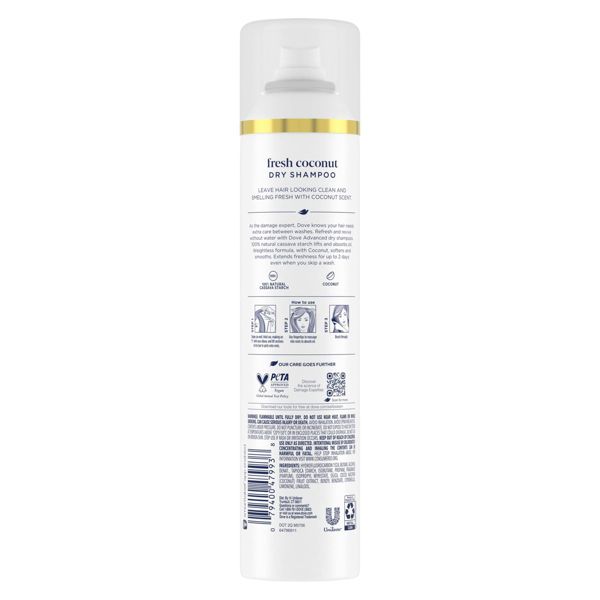 Dove Beauty Fresh Coconut Dry Shampoo - 7.3 oz