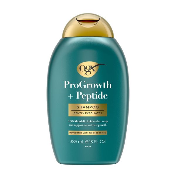 OGX ProGrowth + Peptide Clarifying Hair Shampoo - Scalp Exfoliant - 13 fl. oz