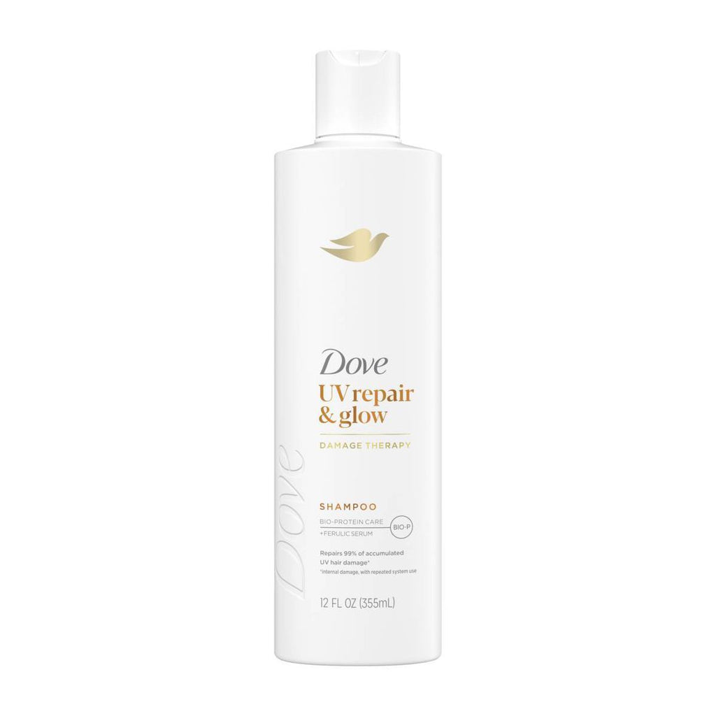 Dove Beauty UV Repair & Glow Shampoo - Damage Therapy - 12 fl oz