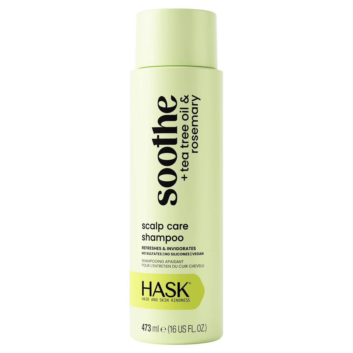 Hask Soothe + Tea Tree Oil Scalp Care Shampoo - 16oz